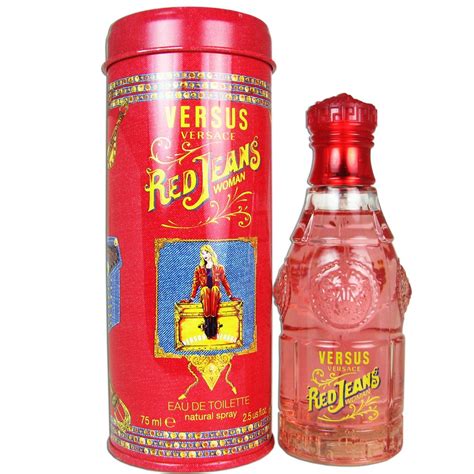 versace red jean woman|Versace Red Jeans for Women Eau De Toilette .